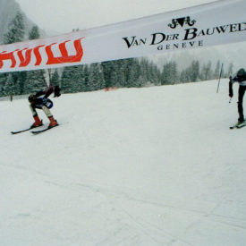 Спортивные соревнования на горнолыжном курорте Шымбулак на приз Часового Дома Van Der Bauwede. Mr. Maxence Van Der Bauwede