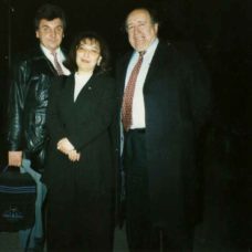 Лейла Бекетова Президент РКТРК, представители австрийского бюро компании SIEMENS 1994 год