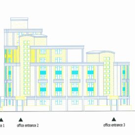 Проект строительства Апартотеля с Торгово-Развлекательным Центром на ул. Пермитина г. Усть-Каменогорск, Восточно-Казахстанская область