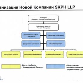 Организация Холдинга “Swiss Kazakh Phoenix Hld LLP”